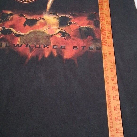 Harley Davidson Muscle Shirt XL Milwaukee Steel Myrtle Beach Motorcycle Biker SC - Picture 6 of 14